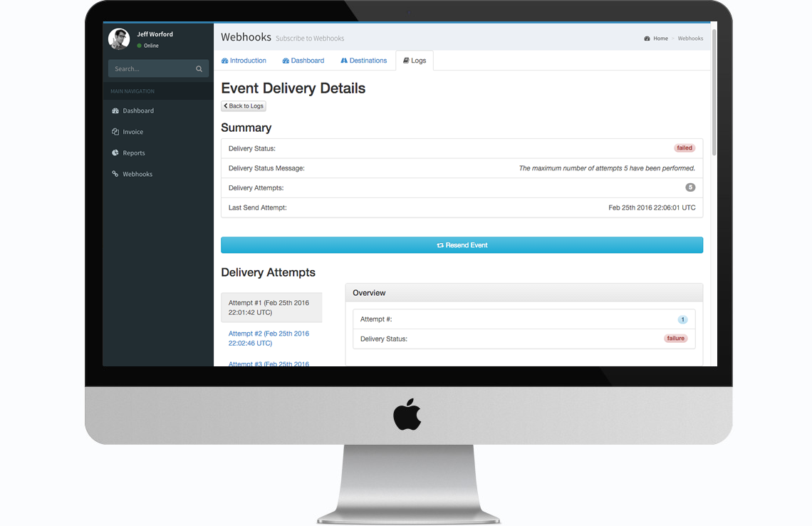 Logging Dashboard